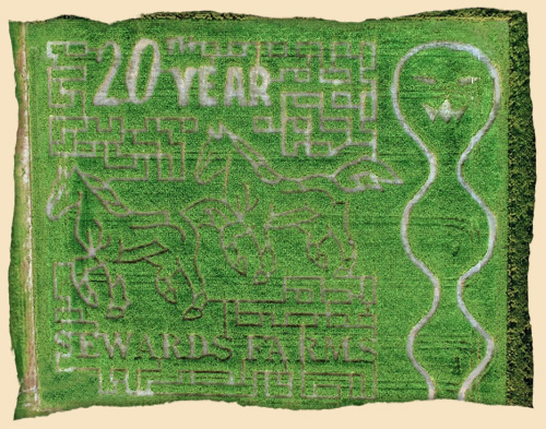 Seward Farms and Corn Maze, Tanner Williams Road in Lucedale, Mississippi